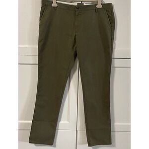 Apolis Global Citizen Men's Utility Chino‎ Military Green Sz 40 Made In Peru